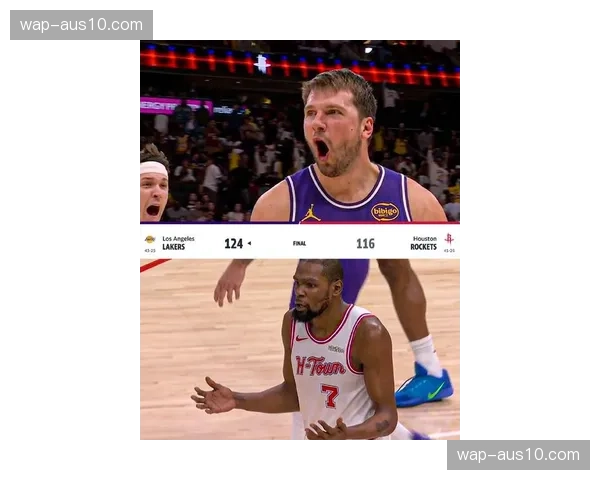 湖人东契奇40分9篮板10助攻准三双，末节关键三分锁定胜局